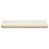 Vidaxl trapmatten 30 st 65x21x4 cm wit rechthoekige rand