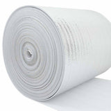 Vidaxl radiatorfolie zilver 25 x 1 m polyetheen