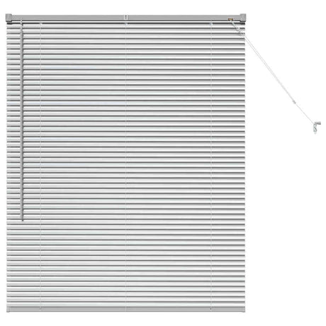 Vidaxl venetiaanse jaloezieën zilver 130 x 105 cm aluminium