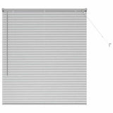 Vidaxl venetiaanse jaloezieën zilver 130 x 120 cm aluminium