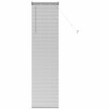 Vidaxl venetiaanse jaloezieën zilver 175 x 50 cm aluminium