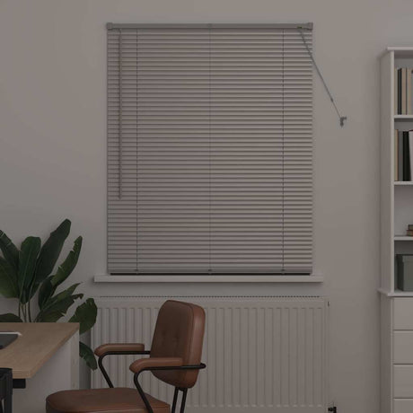 Vidaxl venetiaanse jaloezieën zilver 175 x 105 cm aluminium