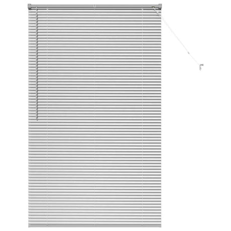 Vidaxl venetiaanse jaloezieën zilver 175 x 105 cm aluminium