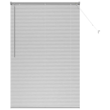 Vidaxl venetiaanse jaloezieën zilver 175 x 115 cm aluminium