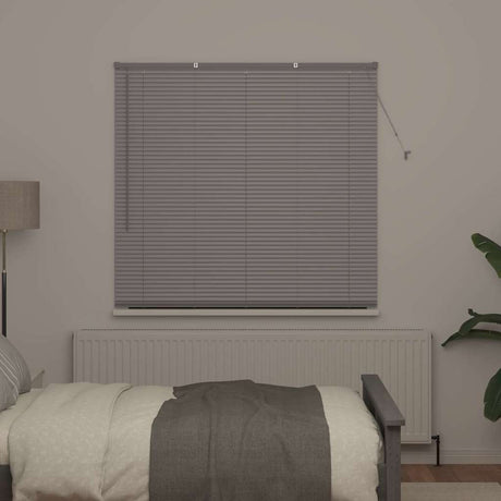 Vidaxl venetiaanse jaloezieën zilver 175 x 140 cm aluminium