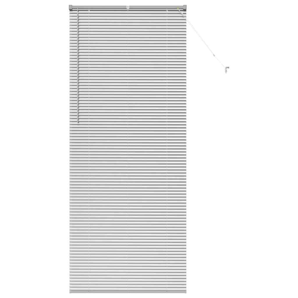 Vidaxl venetiaanse jaloezieën zilver 220 x 90 cm aluminium