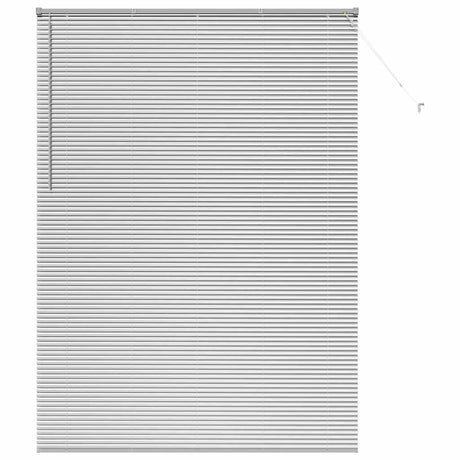Vidaxl venetiaanse jaloezieën zilver 220 x 160 cm aluminium