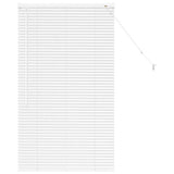 Vidaxl venetiaanse jaloezieën wit 130 x 80 cm aluminium