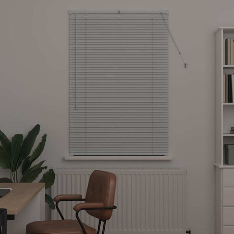 Vidaxl venetiaanse jaloezieën wit 130 x 90 cm aluminium