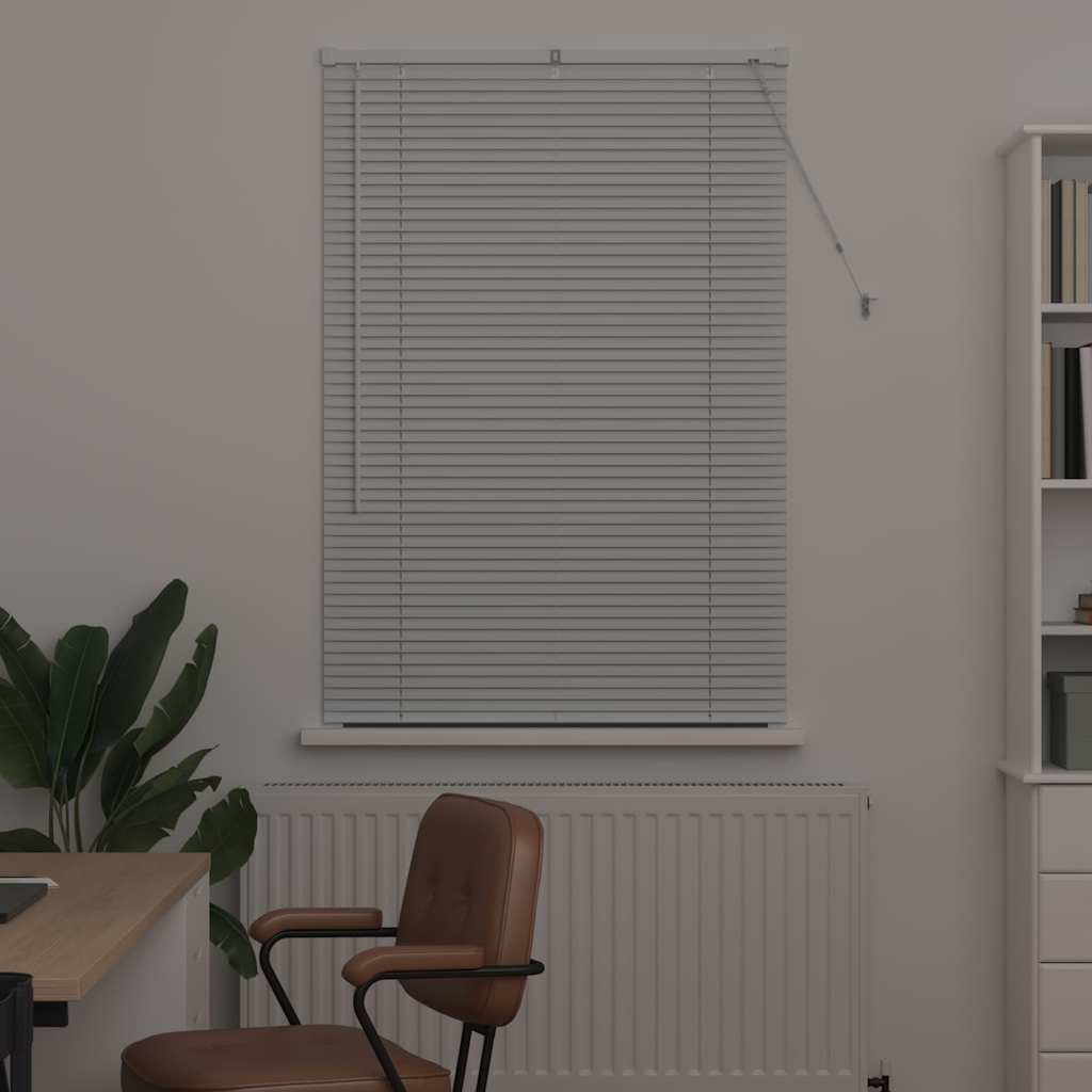 Vidaxl venetiaanse jaloezieën wit 130 x 95 cm aluminium