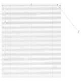 Vidaxl venetiaanse jaloezieën wit 130 x 105 cm aluminium