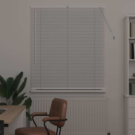 Vidaxl venetiaanse jaloezieën wit 130 x 120 cm aluminium