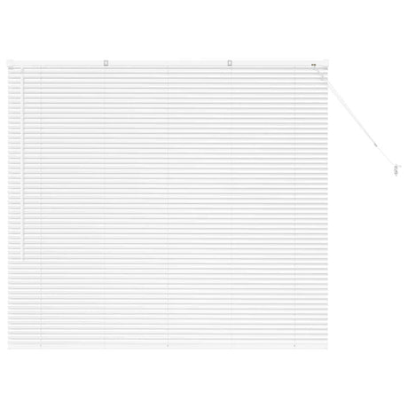 Vidaxl venetiaanse jaloezieën wit 130 x 150 cm aluminium