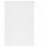 Vidaxl venetiaanse jaloezieën wit 175 x 115 cm aluminium