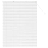 Vidaxl venetiaanse jaloezieën wit 175 x 135 cm aluminium