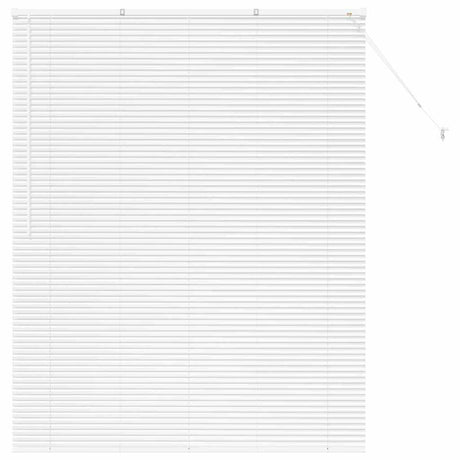 Vidaxl venetiaanse jaloezieën wit 175 x 145 cm aluminium