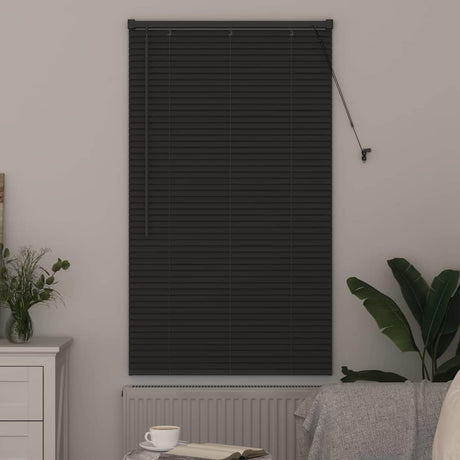 Vidaxl venetiaanse jaloezieën donkergrijs 130 x 75 cm aluminium