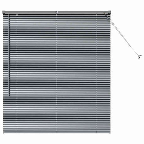Vidaxl venetiaanse jaloezieën donkergrijs 130 x 110 cm aluminium
