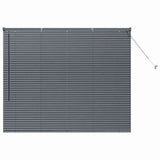 Vidaxl venetiaanse jaloezieën donkergrijs 130 x 155 cm aluminium