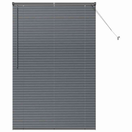 Vidaxl venetiaanse jaloezieën donkergrijs 175 x 110 cm aluminium