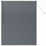 Vidaxl venetiaanse jaloezieën donkergrijs 175 x 145 cm aluminium