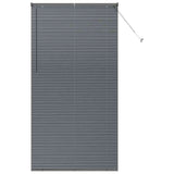 Vidaxl venetiaanse jaloezieën donkergrijs 220 x 120 cm aluminium