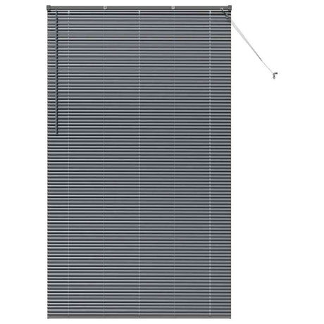 Vidaxl venetiaanse jaloezieën donkergrijs 220 x 135 cm aluminium
