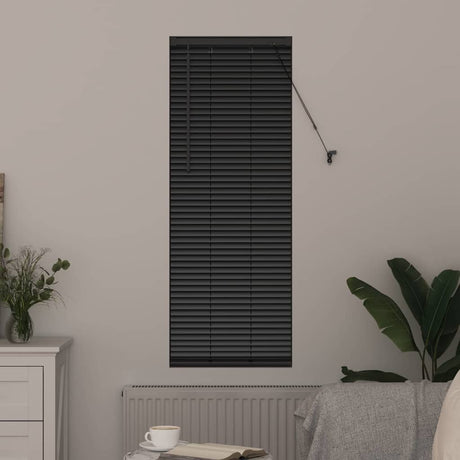 Vidaxl venetiaanse jaloezieën zwart 130 x 45 cm aluminium