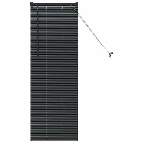 Vidaxl venetiaanse jaloezieën zwart 130 x 45 cm aluminium