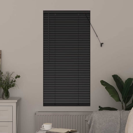 Vidaxl venetiaanse jaloezieën zwart 60 x 2,5 x 130 cm aluminium