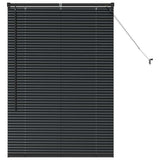 Vidaxl venetiaanse jaloezieën zwart 130 x 95 cm aluminium