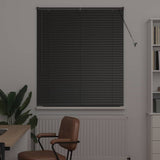 Vidaxl venetiaanse jaloezieën zwart 130 x 110 cm aluminium