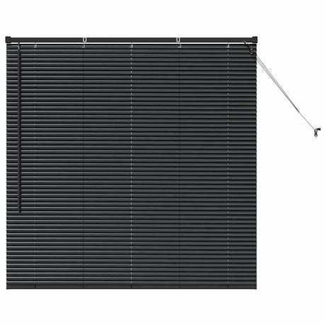 Vidaxl venetiaanse jaloezieën zwart 130 x 125 cm aluminium