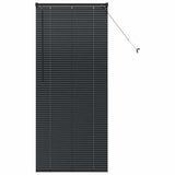 Vidaxl venetiaanse jaloezieën zwart 175 x 80 cm aluminium