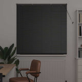 Vidaxl venetiaanse jaloezieën zwart 175 x 135 cm aluminium