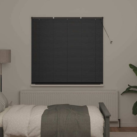 Vidaxl venetiaanse jaloezieën zwart 175 x 150 cm aluminium
