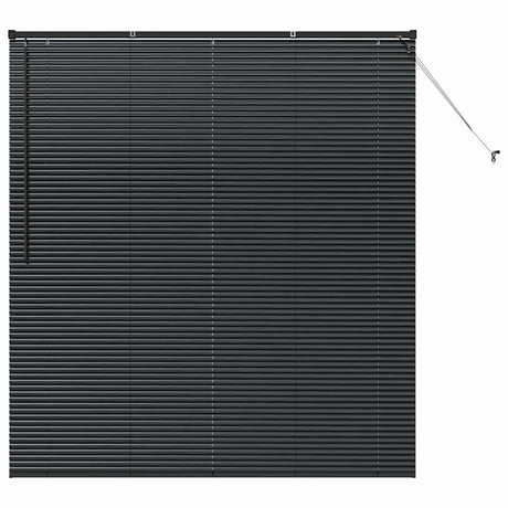 Vidaxl venetiaanse jaloezieën zwart 175 x 155 cm aluminium