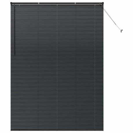 Vidaxl venetiaanse jaloezieën zwart 220 x 155 cm aluminium