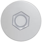 Vidaxl bevestigingsschroeven 2500 pcs zilver metaal