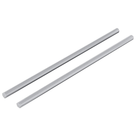 Vidaxl draadstaaf 2 pcs zilver 6 x 170 mm staal