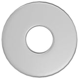 Vidaxl washers 2 pcs zilver 18 x 18 x 1,2 mm ijzer