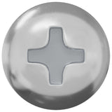 Vidaxl bout 12 pcs zilver m4 x 16 mm staal