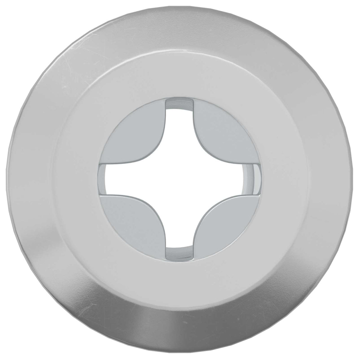 Vidaxl slotmoer 2 pcs nikkel m6 x 15 mm staal