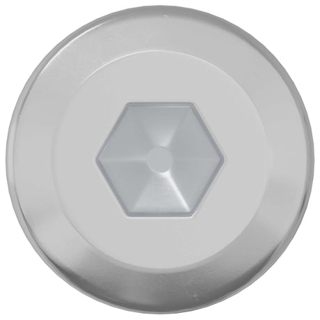 Vidaxl slotschroef effen 2 pcs zilver m6 x 12 mm staal