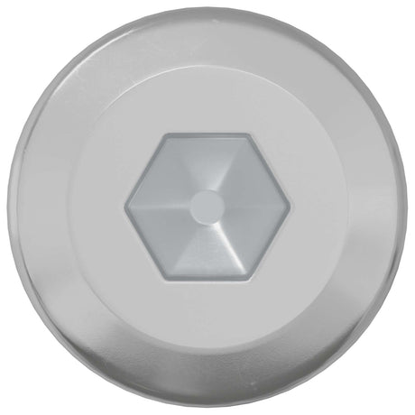 Vidaxl slotschroef effen 2 pcs zilver m6 x 35 mm staal