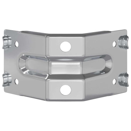 Vidaxl beugel 2 pcs verzinkt 106 x 55 x 1,5mm staal