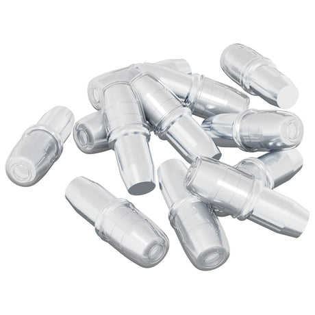 Vidaxl plankhaak 12 pcs zilver 7 x 16 mm ijzer
