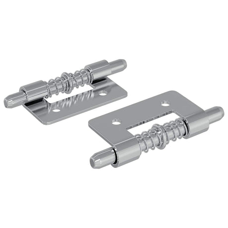 Vidaxl latch 2 pcs zilver 46 x 17 x 1,2 mm staal