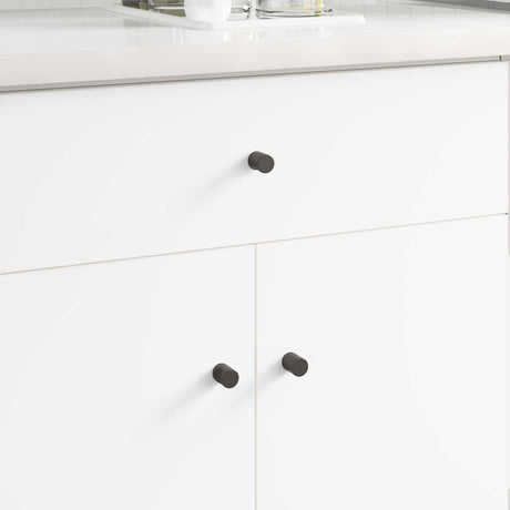 Vidaxl kastknop 1011 pcs zwart ijzer