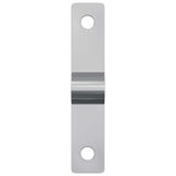 Vidaxl strijkplaat 2 pcs zilver 50 x 10 x 1,2 mm ijzer